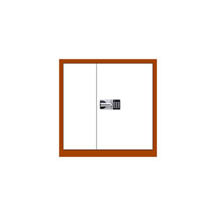 單節(jié)國保密碼鎖-咖白