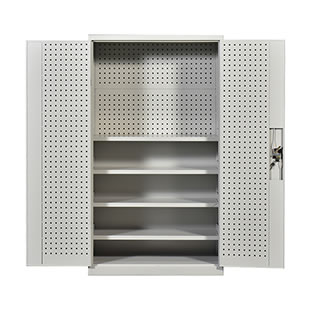 對(duì)開(kāi)門工具柜-白色
