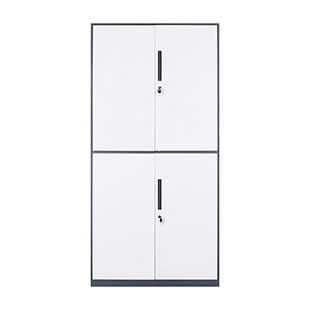 通雙節(jié)文件柜-藍白套色